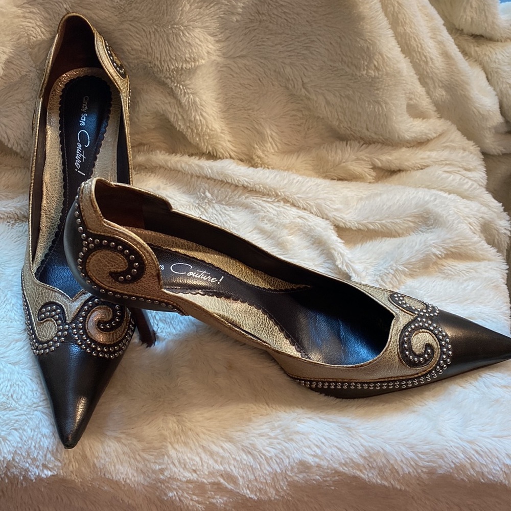 Rarely worn Cindy Says Couture studded stilettos